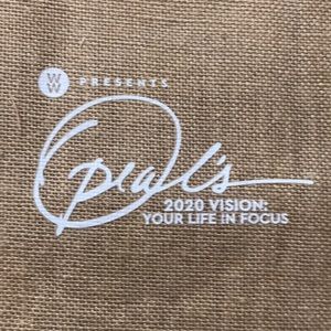 Oprah Burlap bag